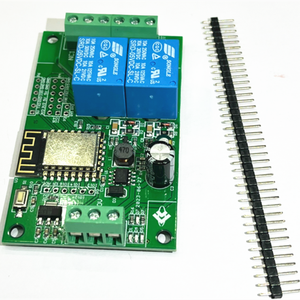 ESP8266 Modul für drahtlosen WLAN-Schalter 2 CH DC5V Relais mit ESP-12F ESP12F Modul für Smart Home Phone APP-Controller - Product Image 4