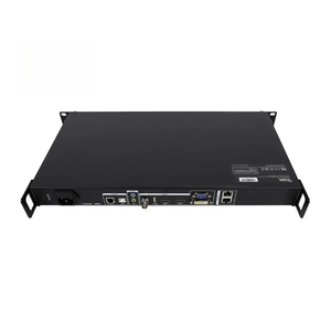 5 Entradas de señal 1 Entrada de unidad USB 2 puertos Gigabit Ethernet Salida Colorlight X2m Controlador de video LED