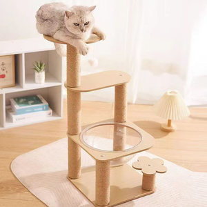 Kedi tırmanma çerçeve uzay kapsülü kedi yatak Mercery malzeme kendinden emici çıkarılabilir yıkanabilir hiçbir işgal uzay kedi oyuncak - Product Image 4
