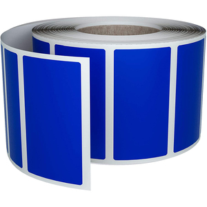 Прямоугольная цветная наклейка для штрих-кода - Product Image 3