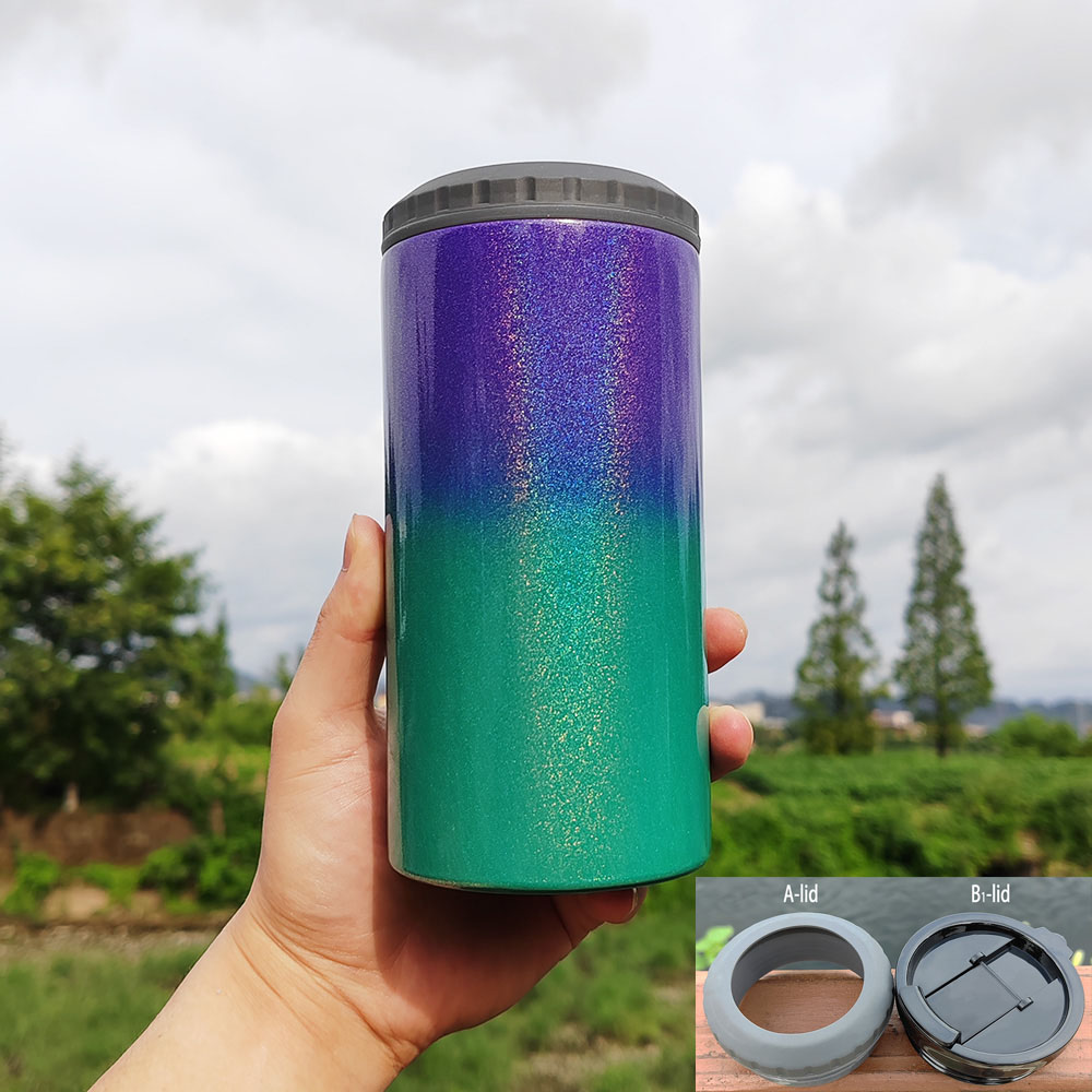 Ombre pailletée et couvercle B1