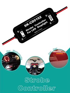 <strong>GS</strong>-100A Flash Strobe Controller for Car LED Brake <strong>Light</strong> Stop Lamp DC 12-24V Short Circuit Protection CD0100 CD0101 CD0102 - Product Image 5