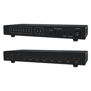 <strong>2</strong>.0 <strong>hdmi</strong> Splitter 2input 8output 4K 60Hz with Audio Out 2x8 <strong>Switch</strong> Splitter - Product Image 6