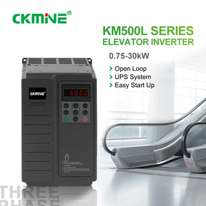 CKMINE 11kW 220V Entrada monofásica 3 fases 380V Salida 25A Inversor de frecuencia de elevador Unidad de velocidad variable VFD - Product Image 1