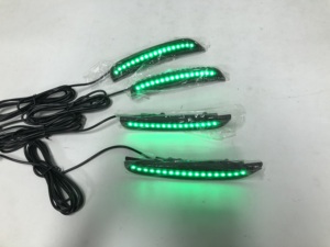 应用控制前后翼子板保险杠发光二极管灯5V/12V RGB彩色侧标反射器新条件充电器型号 - Product Image 4
