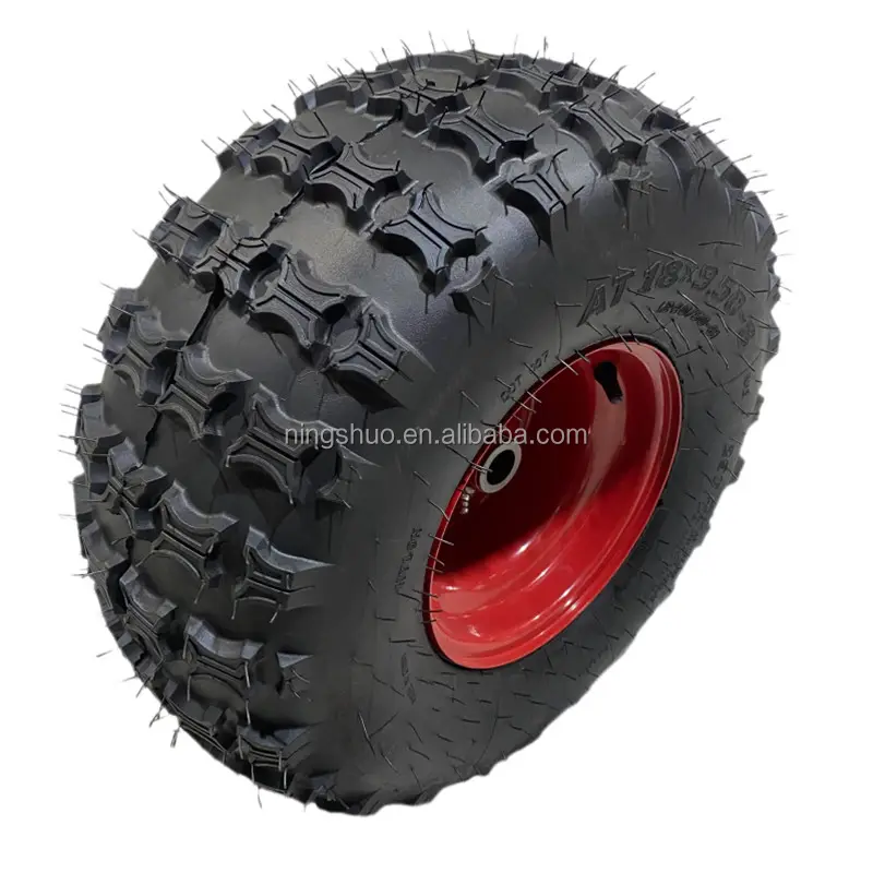 Nhà sản xuất 18 inch mô hình bướm đi Kart ATV UTV off-road Quad Buggy Máy cắt 18x9.50-8 rơ moóc bánh xe lốp lốp