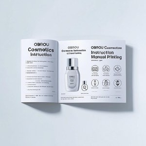 OBROU可定制纸质印刷传单小册子促销目录手册产品手册杂志说明