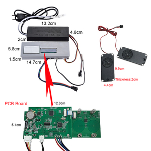 Sensor táctil interruptor de dos llaves pantalla lcd con pantalla de tiempo y temperatura pantalla espejo de luz y defogger de Control con conductor - Product Image 3
