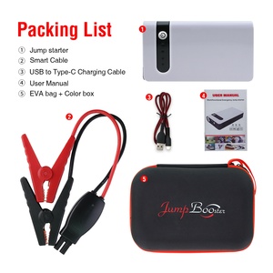 מיני 7500mah 12v מכונית קפיצה מתנע מרובה פונקציה מטען מתנע ומאיץ
