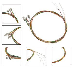 Juego de cuerdas de guitarra eléctrica IRIN E103 con 6 cuerdas de luz Alambre de acero recubierto de color Instrumentos de cuerda Piezas y accesorios - Product Image 6