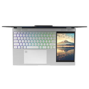 New Product Ideas Portable 15.6&quot; + <strong>7</strong>&quot; Support Customized French <strong>Language</strong> <strong>Keyboard</strong> High Resolutiondurable Shell Material Laptop - Product Image 1
