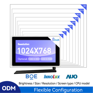 Panel táctil de 15,6 pulgadas Monitor de hogar Robot Tablet Pantalla táctil de escritorio Todo en una computadora Monitor LCD impermeable para la venta - Product Image 5