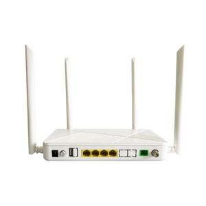 2025 mới xpon GPON onu 4ge + wifi5 + CATV ONT onu sợi quang thiết bị cho FTTH mạng sử dụng SC kết nối 1550nm 1310nm 20km - Product Image 1