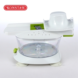 Small Order Quantity Simple Bpa <strong>Free</strong> Rotating Blade Green Pull <strong>Veggie</strong> Blender Kitchen Vegetable Cutter - Product Image 3