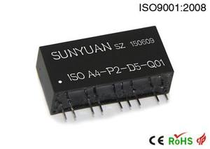 Carril DIN 24VDC 1 entrada 2 salidas Distribuidor de señal analógica 0-5V/10V/4-20mA Convertidor aislador de doble canal 3000V Programación PLC