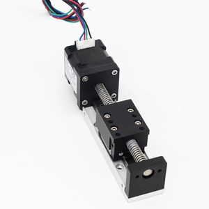 UMOT High <strong>Precision</strong> 0.03mm Width 30mm Stroke 50mm C5 Small and Lightweight <strong>Guide</strong> <strong>Rail</strong> Micro <strong>Linear</strong> Actuator With Stepper Motor - Product Image 4