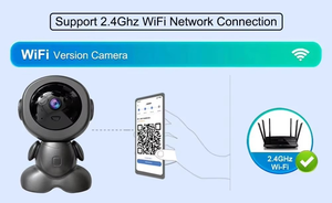 3MP室内高清IP摄像机Wifi运动检测双向语音支持云录制迷你闭路电视机器人摄像机 - Product Image 4
