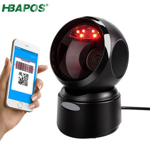 Escáner de código de barras omnidireccional, lector de código de barras automático, 1D/2D QR - Product Image 5
