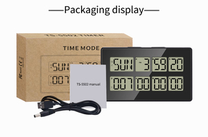 2024 nuove tendenze Display LCD digitale laboratorio cucina conto alla rovescia Timer conto alla rovescia magnetico conto alla rovescia orologio promemoria - Product Image 6