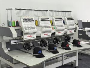 Máquina de bordado por computadora profesional de 4 cabezales multifunción para uso industrial para sombreros de costura - Product Image 3
