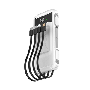 MAXUN Wireless Charging Power Bank 20000mAh Portable 2 <strong>Input</strong> 6 <strong>Output</strong> with Flashlight for Mobile Phone Fast Charge Power Bank - Product Image 1