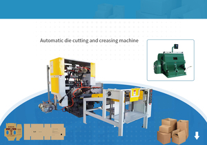 Automatic Board Die Cutting <strong>Machine</strong> Corrugated Board Creasing <strong>Machine</strong> Cardboard Die Cutting <strong>and</strong> Creasing <strong>Machine</strong> - Product Image 3