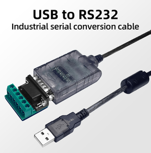 USB 2.0-Stecker auf FTDI RS232 RS485 RS422 Serielles Kabel USB 2.0 zu DB9 Serielles Kabel mit FTDI-Chipsätzen - Product Image 2