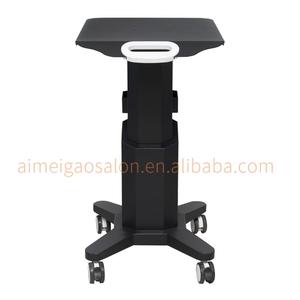 Güzellik arabası Salon tekerlekli taşıyıcı, tepsi ile hareketli estetisyen makine sepeti, Spa ve Salon için demir portatif araba - Product Image 6