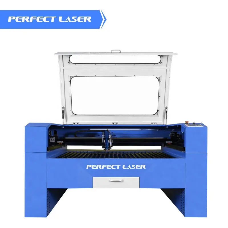 Laser-80w sempurna, mesin potong dan ukir Laser Co2 bambu plastik kristal PVC sinar merah 100w 130w 150w