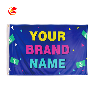 Açık havada Rip-Proof çift taraflı özel bayrak 2x3 Ft-canlı renk, tuval başlığı ve kırışıklık dayanıklı - Product Image 2