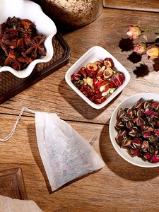 Manufacturer <strong>Nylon</strong> Mesh Infuser Sachets Empty Tea Bags Pyramid <strong>with</strong> <strong>String</strong> Tea Filter Bags for Loose Tea - Product Image 4