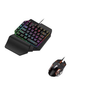 4 in 1 One Hand Gaming <strong>Keyboard</strong> and Mouse Backlight Wireless Blue-tooths Game Converter for <strong>Android</strong> IOS FPS Mobile Phone - Product Image 1