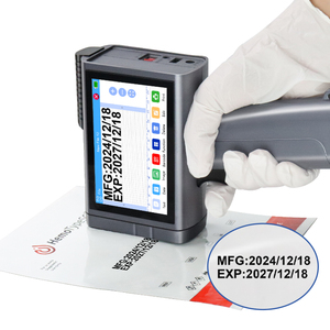 M10 Automatik drucker Kleine Chargen nummer Plastiktüten code Qr-Code Maschine für Hand-Tinten strahl drucker für Flaschen