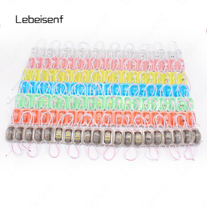 โมดูล LED วงล้อตกแต่งตาไฟเส้นแรงดันต่ำ12V 24V 1.5W 2835 SMD 3 LEDs สีเดียว RGB Flash - Product Image 6
