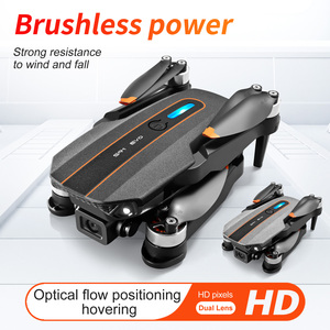 S91 EVO fırçasız Drone optik akış çift kamera Mini İha Quadcopter WIFI FPV acemi Rc Drone - Product Image 2