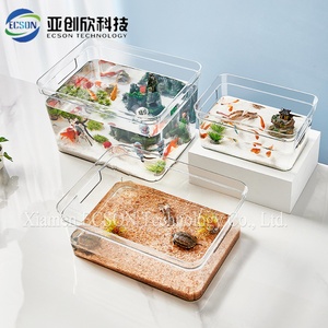 Food Grade PET Plastic Box Pastry <strong>Chicken</strong> Rolls Meat <strong>Preserved</strong> Dim Sum Packaging Transparent Rectangular Box - Product Image 5
