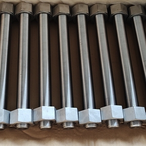 7/16&quot; <strong>ASME</strong> B18.2.3.1M UNS S20910 A193 B8R CL.1C Hexagon Bolt - Product Image 5