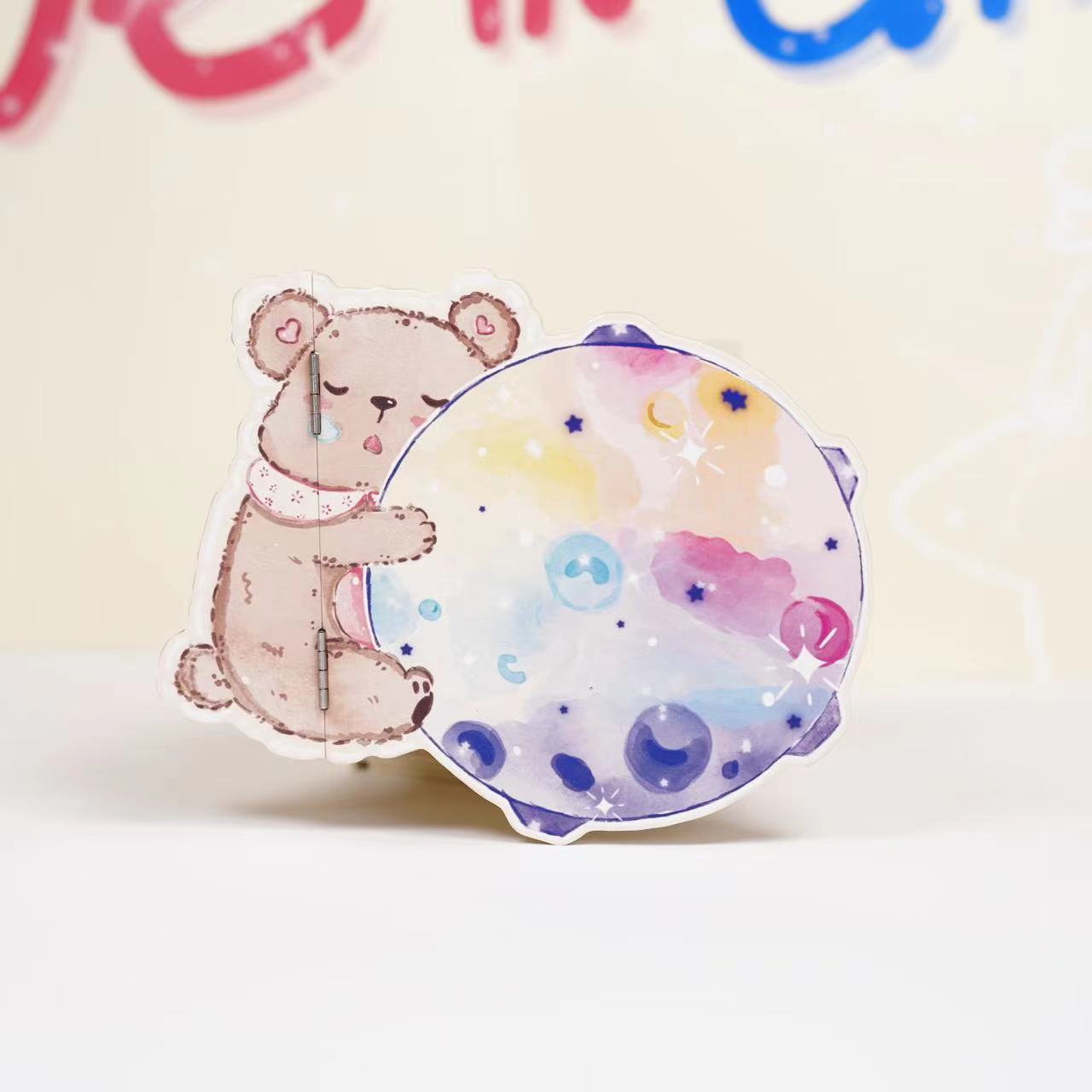Hug the Planet Bear (Panneau de porte de cage uniquement)