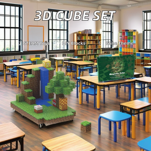 Bộ xếp hình từ tính My World 671g 128 chi tiết, thiết kế thác nước dành cho trẻ em - Product Image 3