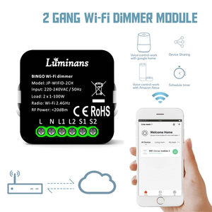 Shenzhen <span class=keywords><strong>Timer</strong></span> Funktion Smart Wireless Zigbee Dimmer Modul mit Keine Neutralen Tuya Smart App Control
