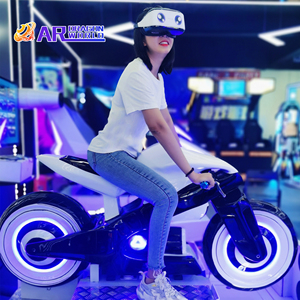 高分辨率真实体验VR摩托游戏虚拟现实摩托车模拟器