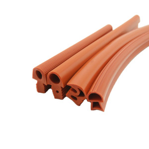 แถบยางซิลิโคนสีแดงขอบป้องกันอุณหภูมิสูงมีบริการตัด - Product Image 4