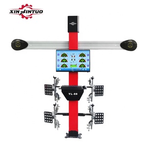 新津多移动自动电脑手动四定位汽车定位仪设备3d全套车轮定位仪 - Product Image 2