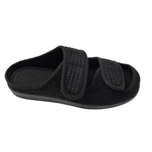 Unisex mùa hè thoải mái Dép thoáng khí PU tiêm bệnh tiểu đường giày tùy chỉnh có thể điều chỉnh cho nam giới phụ nữ - Product Image 5