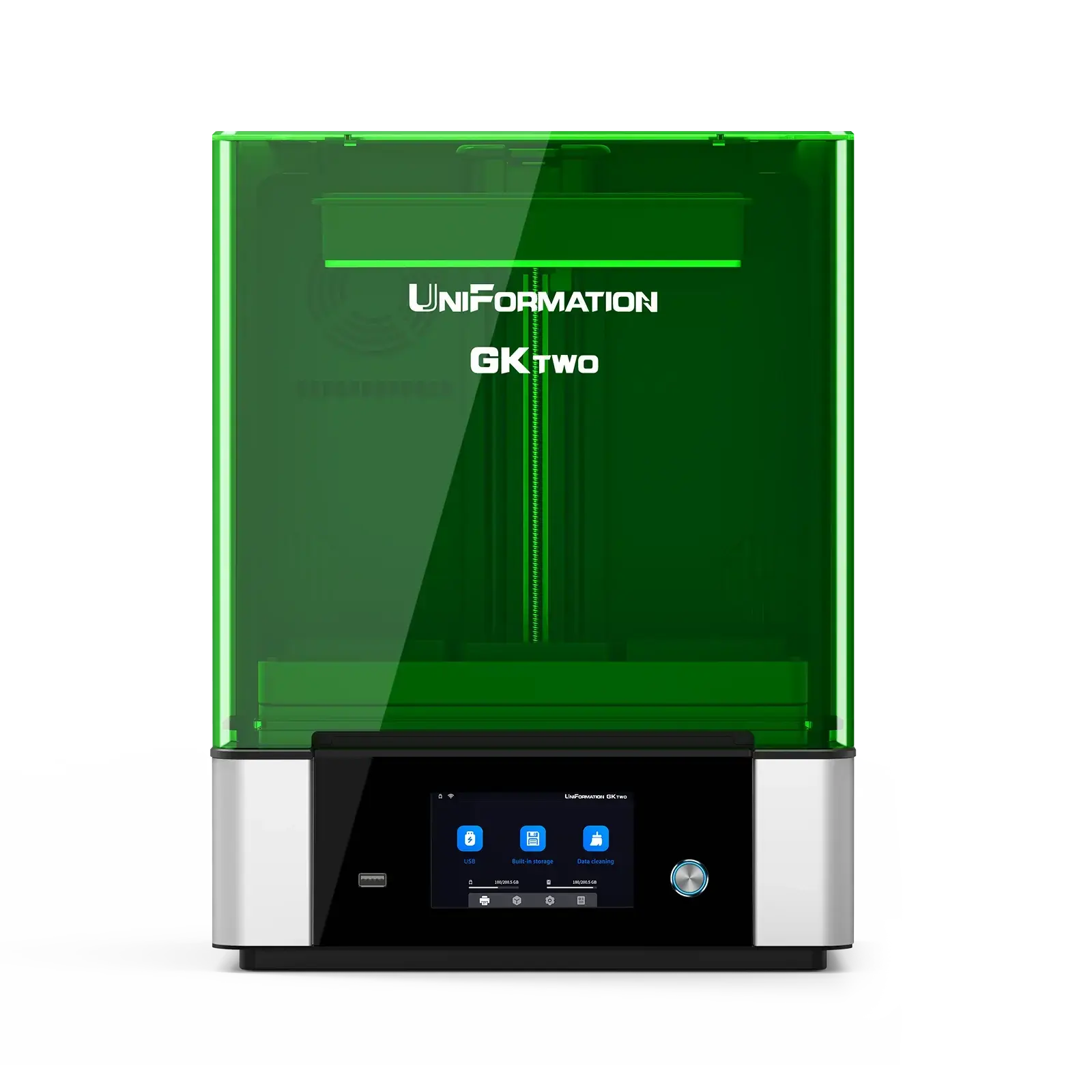 Impressora 3D UniFormation 8K Resina GKtwo Impressora LCD de resina fotocurativa de 10,3'' com sistema de aquecimento embutido e filtro de odores