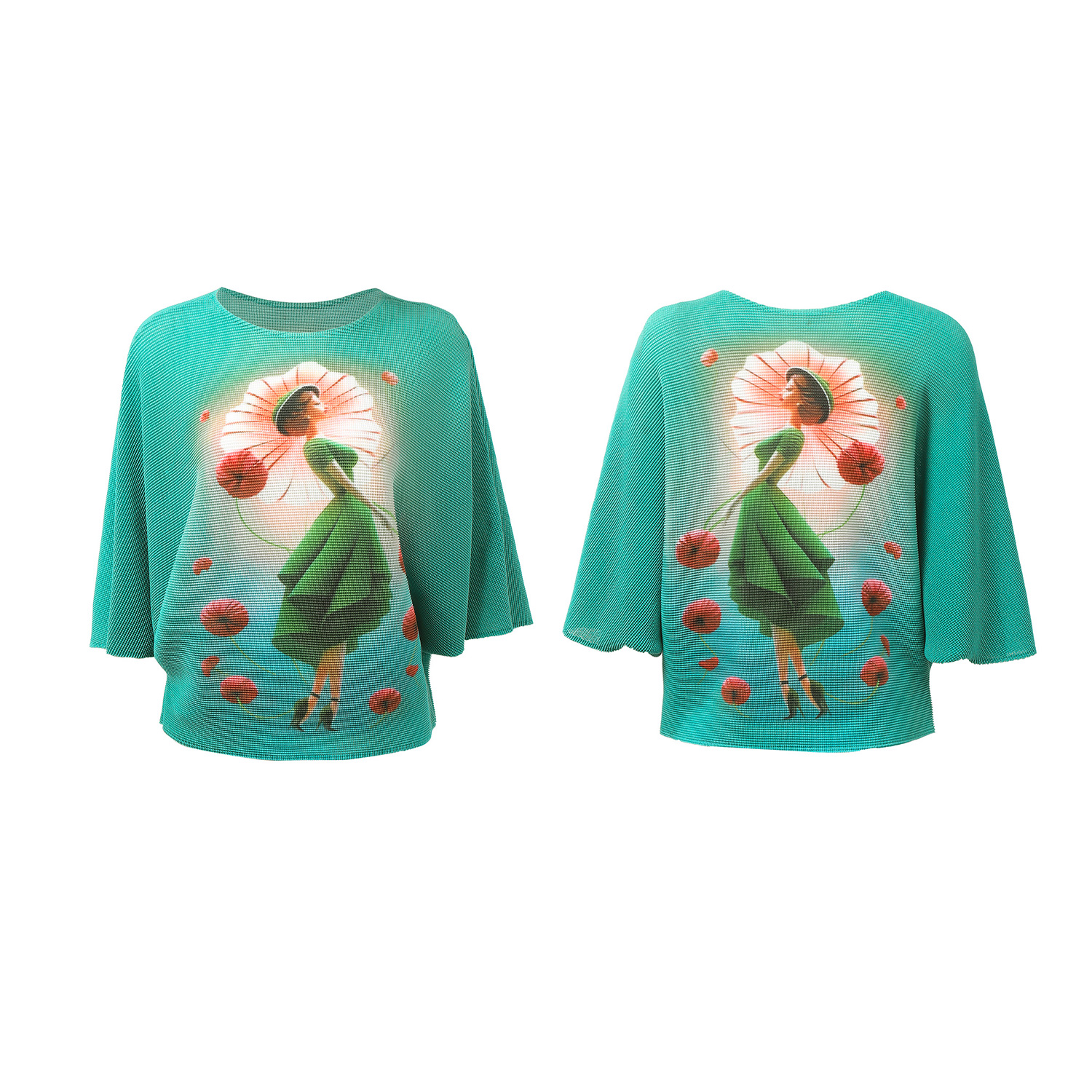 สีเขียว