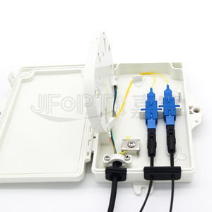 FTTx Fiber Optic <strong>Splitter</strong> Distribution Box 2 Core 1x2 Ports LC/SC Adapter for FTTx Network Deployment - Product Image 3
