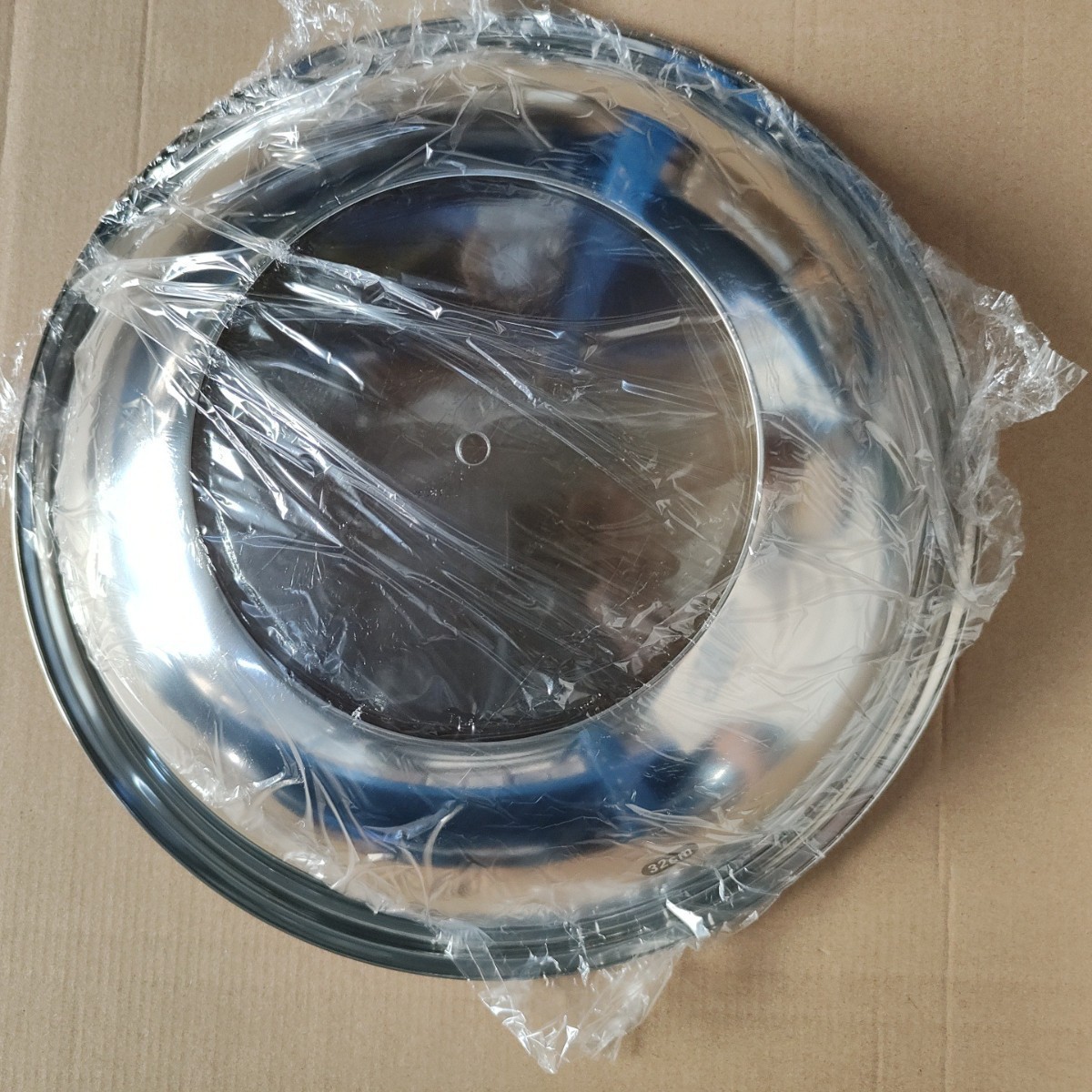 (Single glass lid, no cap) Wok lid, 34cm