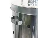 Bak Sampah taman baja galvanis 75L 90L 100L/Incinerator/tempat sampah angkat Manual/tempat sampah taman - Product Image 5