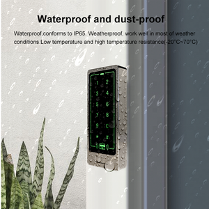 Touch Waterproof Numeric RFID Door <strong>Access</strong> <strong>Control</strong> System Card Reader Luminous <strong>Keyboard</strong> Anti-theft Alarm <strong>Access</strong> <strong>Control</strong>